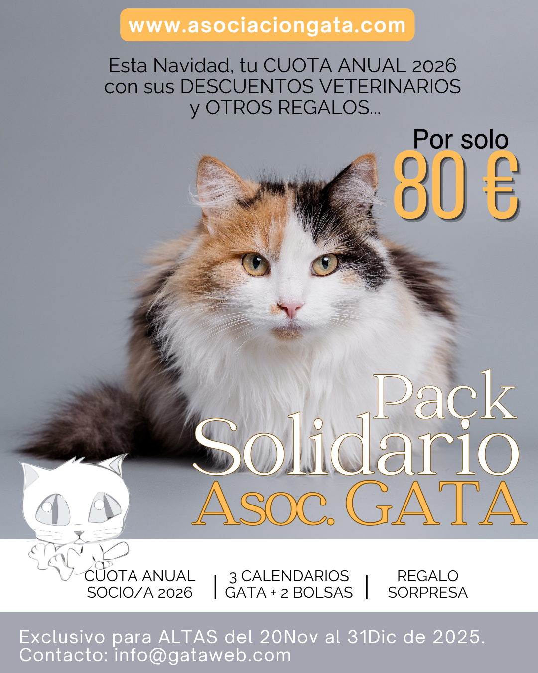 Pack Socios/as 2026 - IMPORTANTE